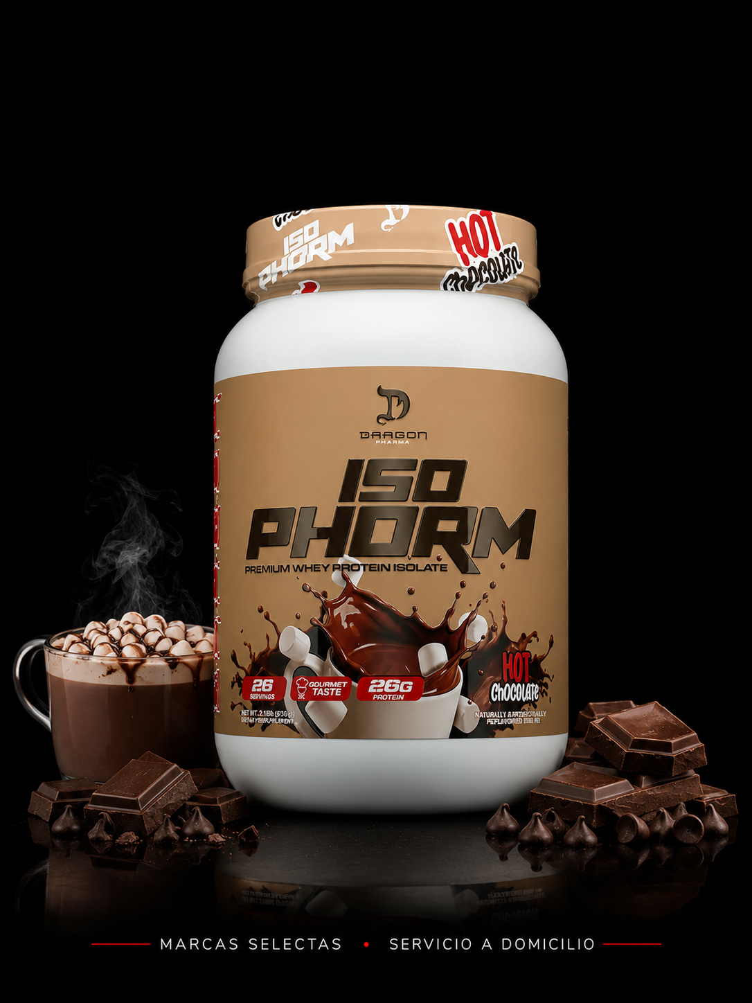 Dragon Pharma Isophorm Hot Chocolate 2Lb