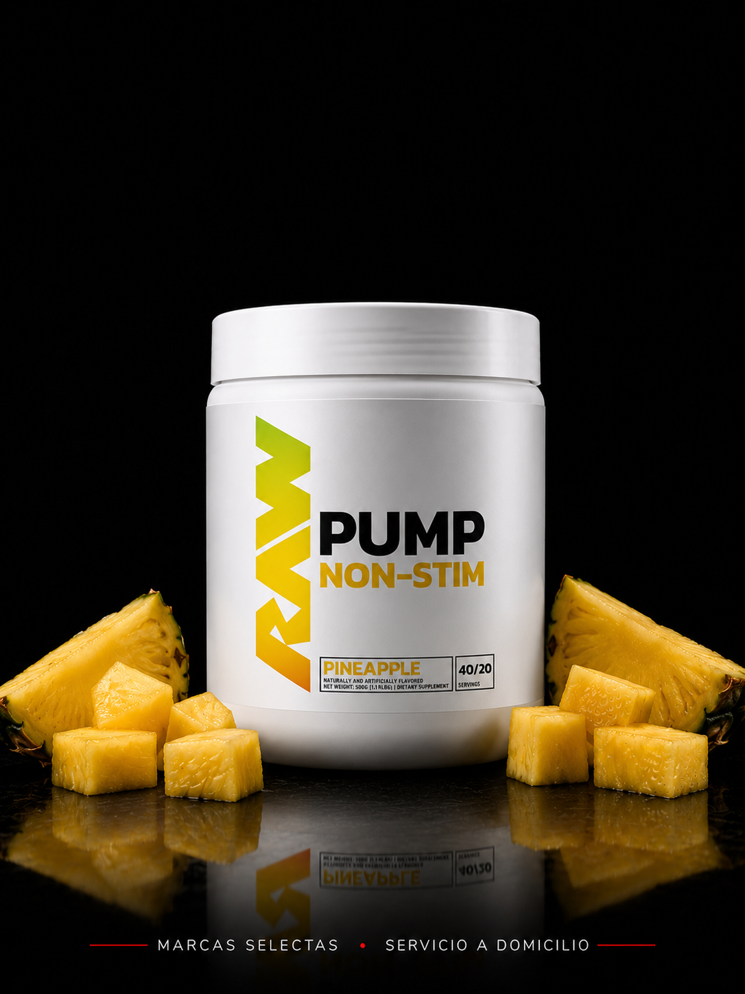 Raw Pump Non Stim Pineapple