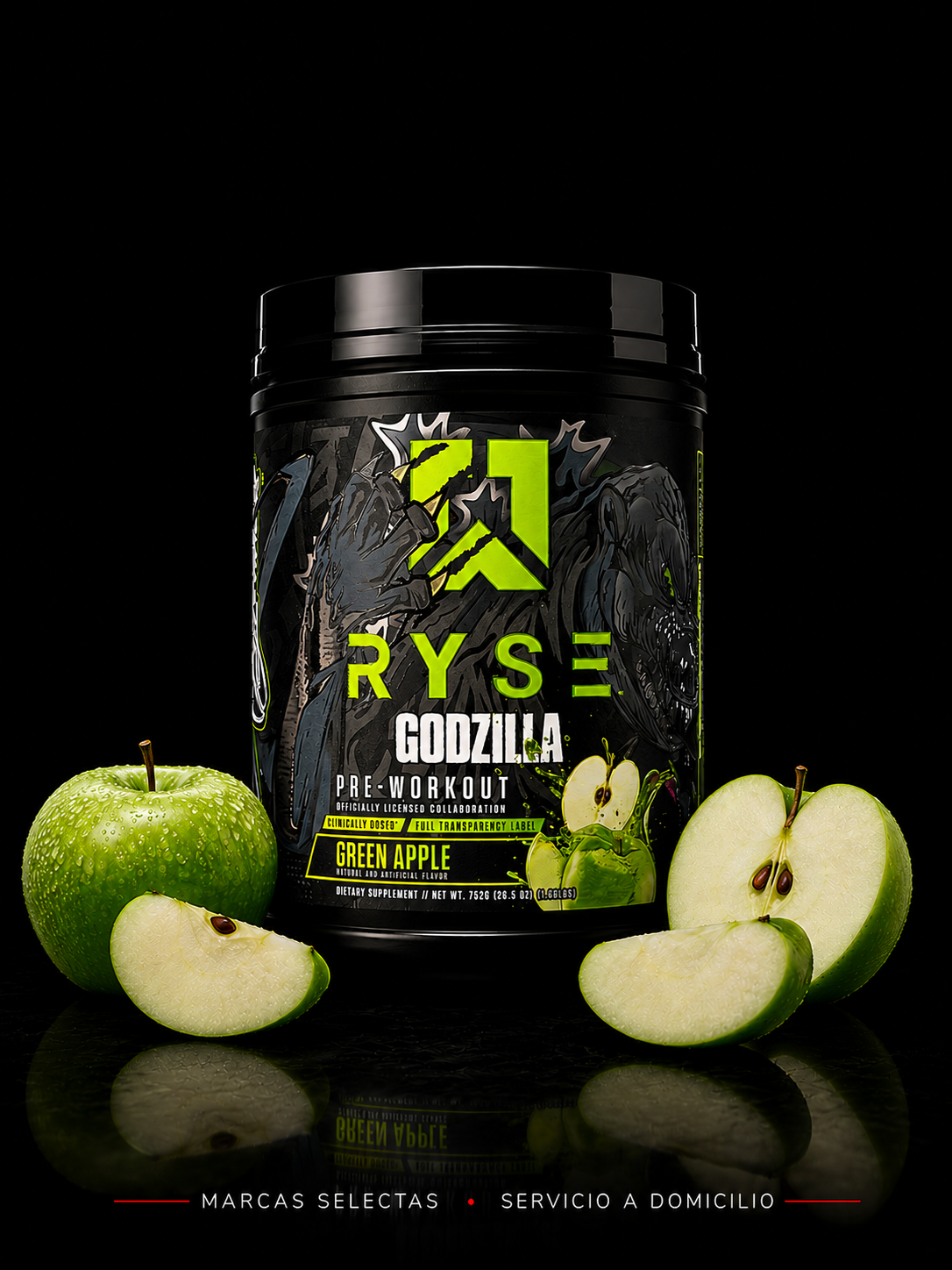 Ryse Godzilla Green Apple