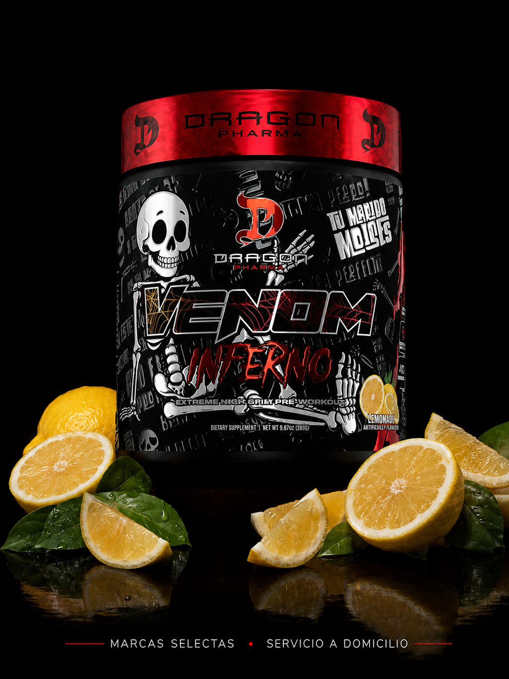 Dragon Pharma Venom Inferno Brazo De 50