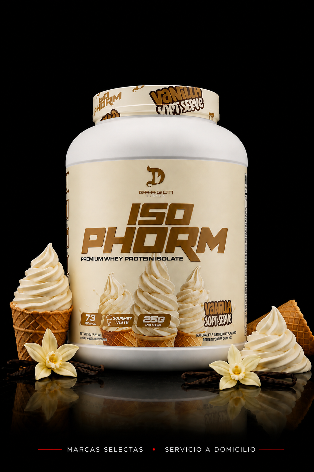 Dragon Pharma Isophorm Vainilla Soft 5 Lb