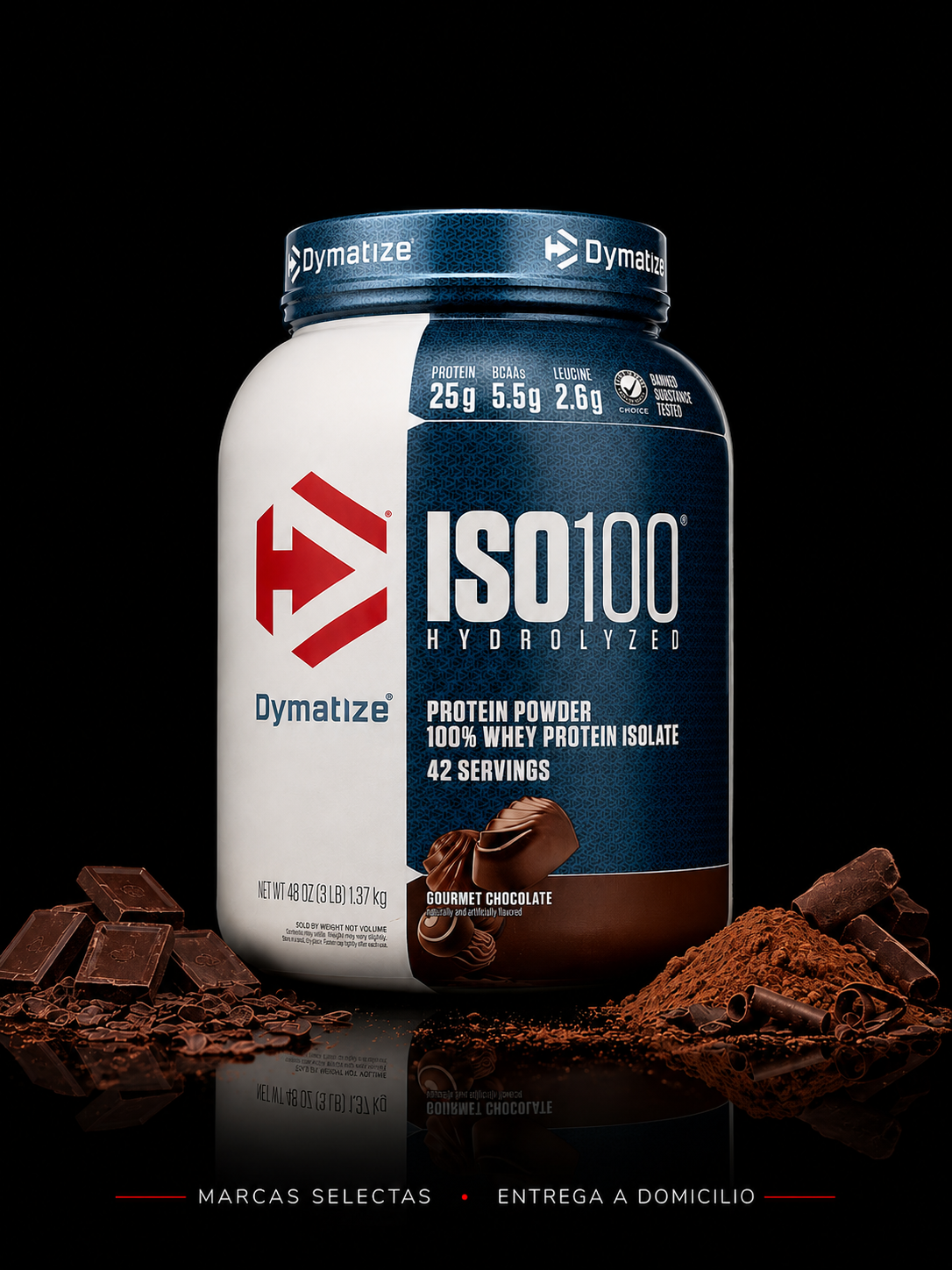 Dymatize Iso 100 Chocolate Gourmet 3Lb