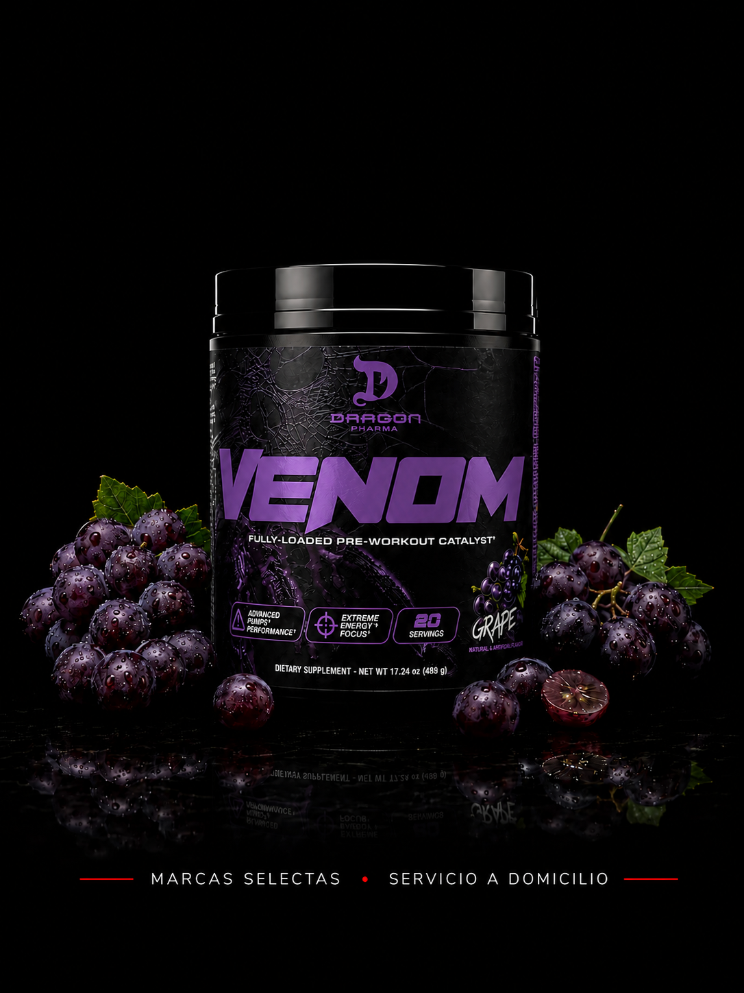 Dragon Pharma Venom Fully Loaded 20 Servicios