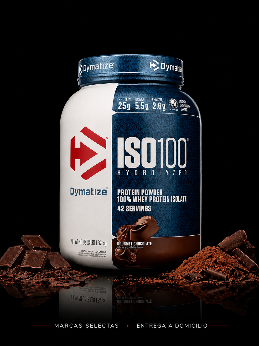 Dymatize Iso 100 Chocolate Gourmet 3Lb