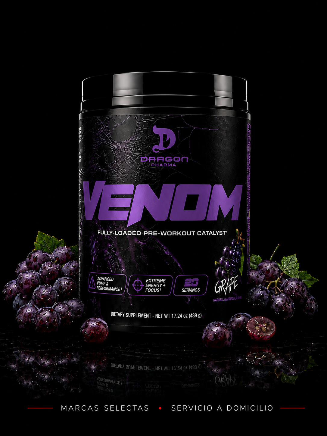 Dragon Pharma Venom Fully Loaded 20 Servicios