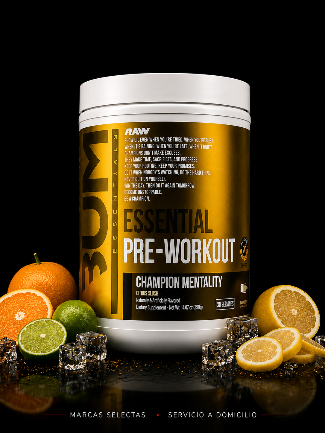 Raw Cbum Essential Prework