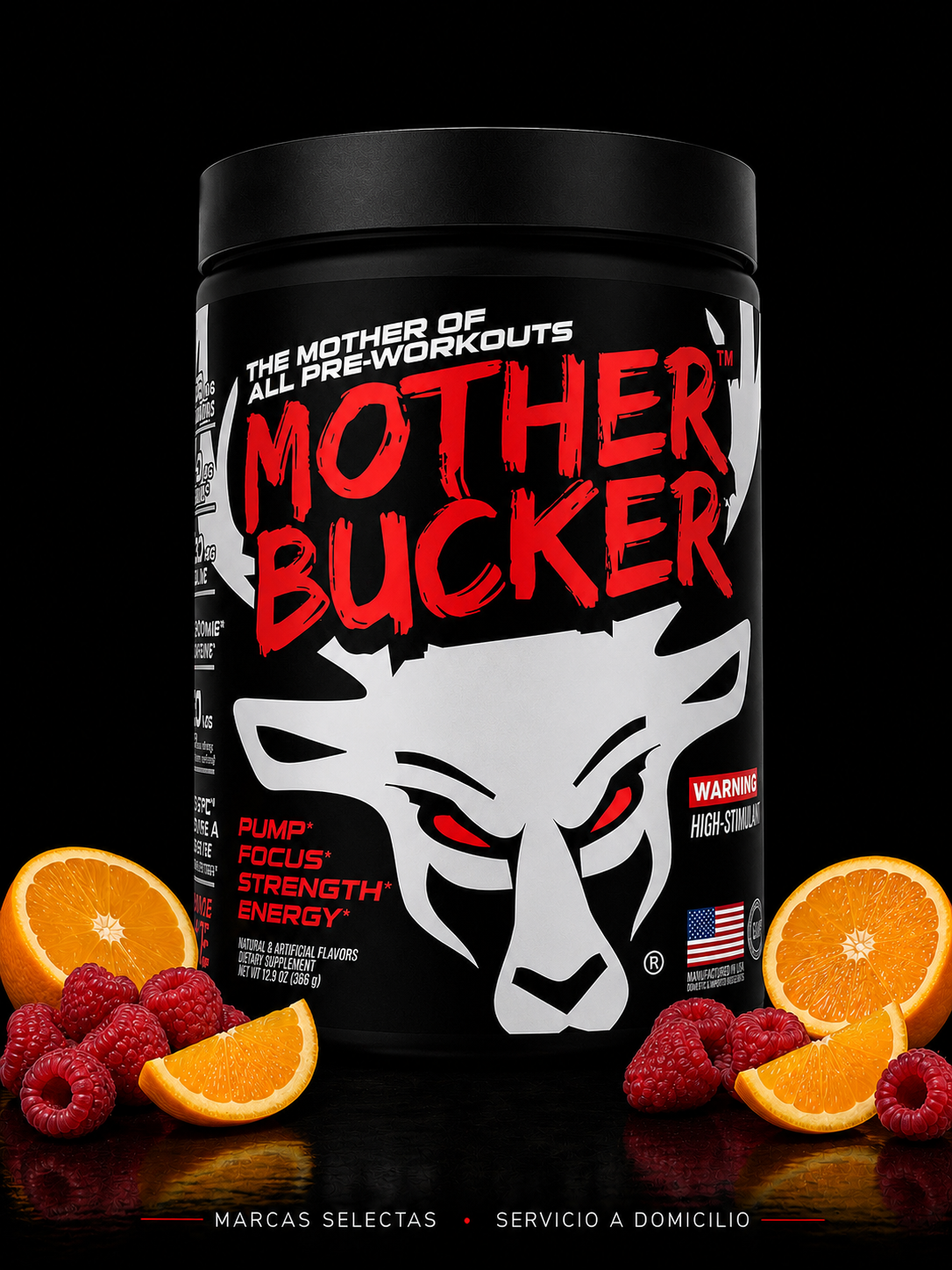 Bucked Up Mother Bucker Gym Junkie Juice