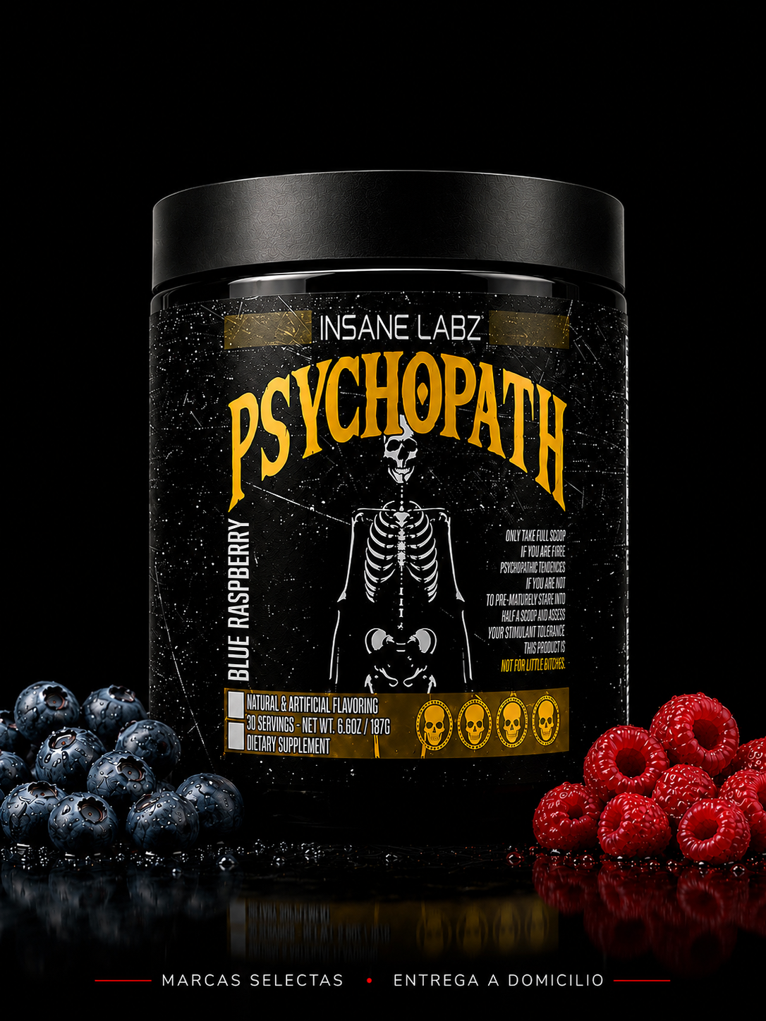 Insane Labz Psychopath Blue Raspberry