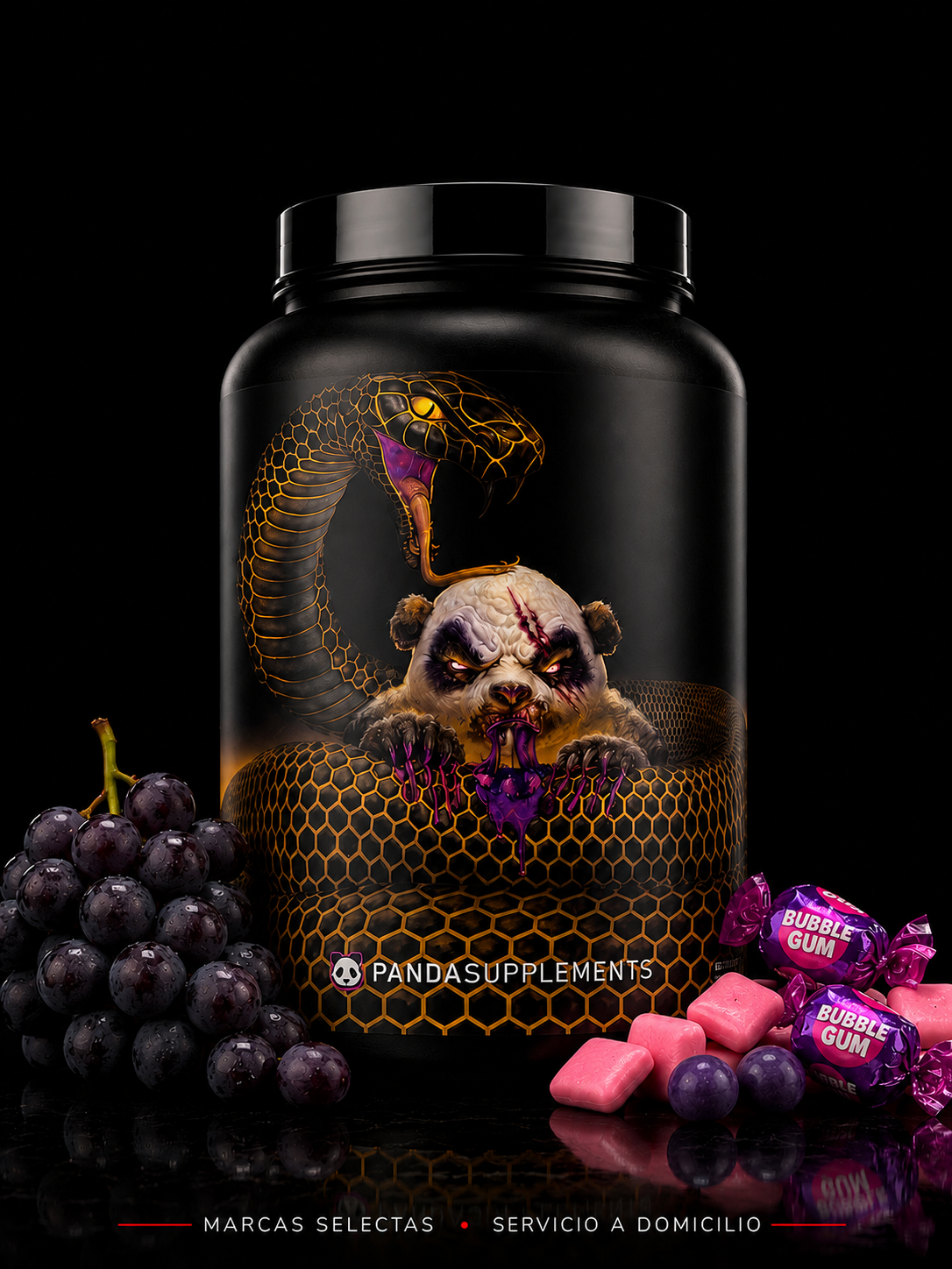 Panda Black Mamba Grape Bubblegum