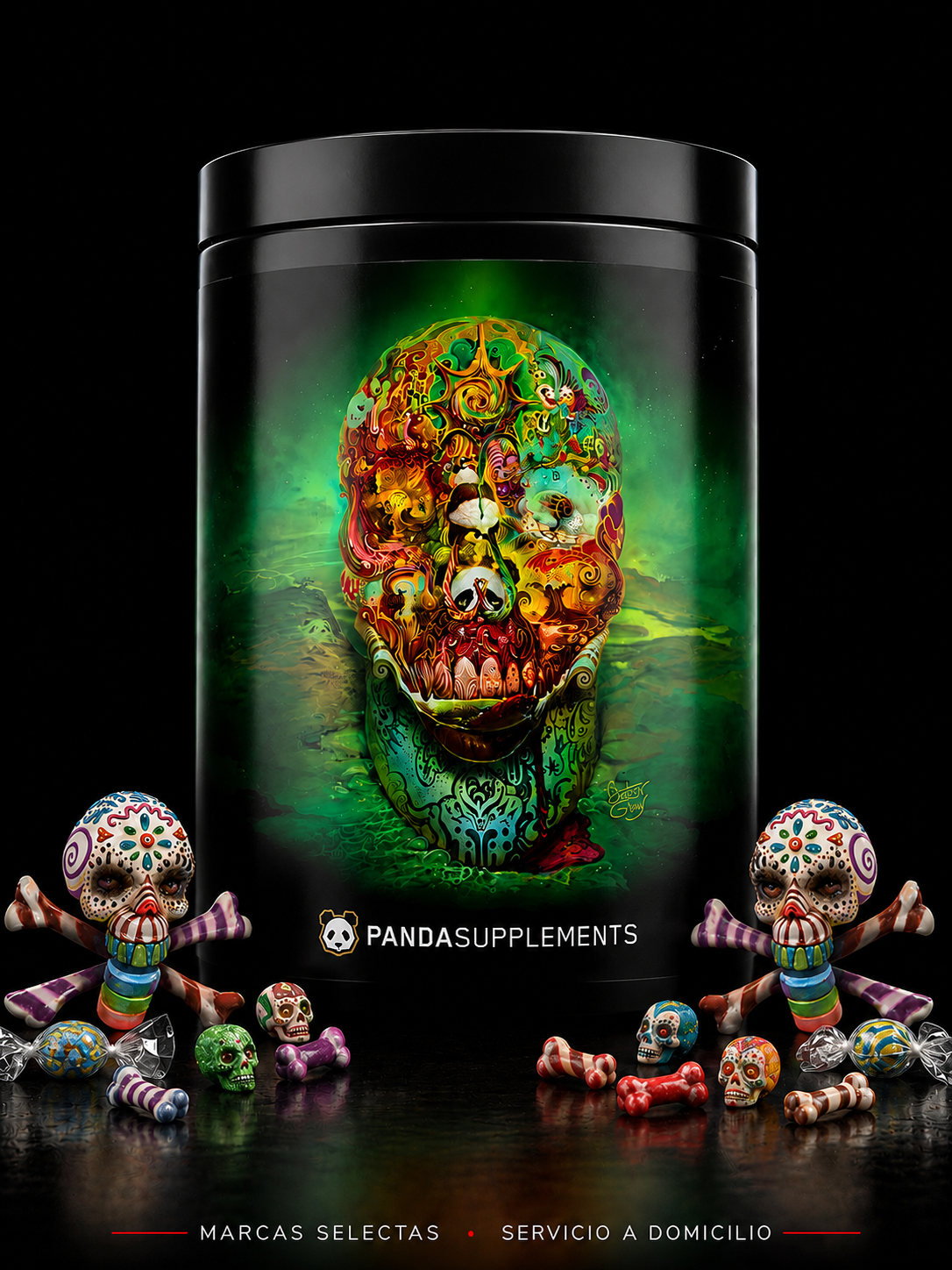 Panda Skull Candy